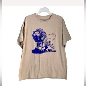 FooFighters 2023 Lion Concert Tee in Sand Size XL NEW